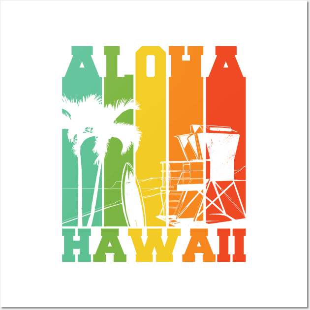 Aloha Hawaii Wall Art by HiFi Tees